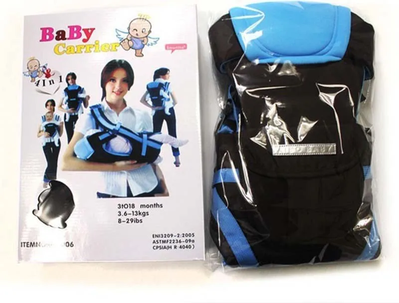 Детский слинг дышащий Многофункциональный передний облицовочный удобный Младенческий слинг Детский рюкзак мешок обернуть кенгуру