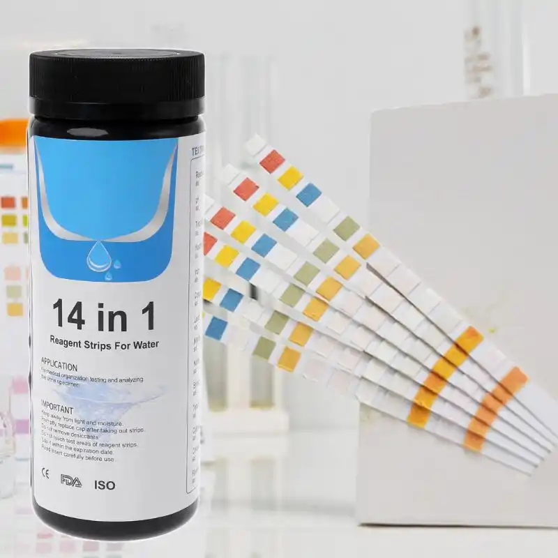 100Strips Water Test Strips Reagent Strip For Water Quality Analyzing