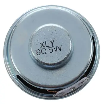 

Wholesale 5 Set 50mm Dia. Magnetic Type Aluminum Shell Round Speaker 8 Ohm 5W
