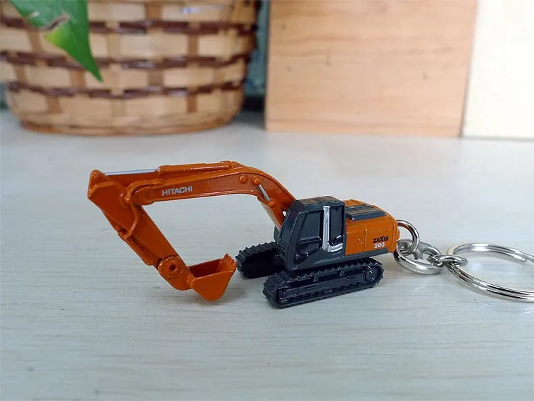 UH 1:128 HITACHI ZAXIS 200 CD001 эксклюзивная игрушечная машинка из сплава для детей, детская Игрушечная модель, оригинальная посылка