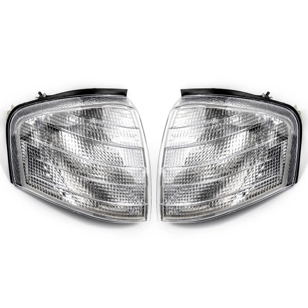 

Areyourshop Car Corner Lights Turn Signal Lamps Fits for Benz C Class W202 1994-2000 1999 1998 1997 ABS Plastic Car accessories