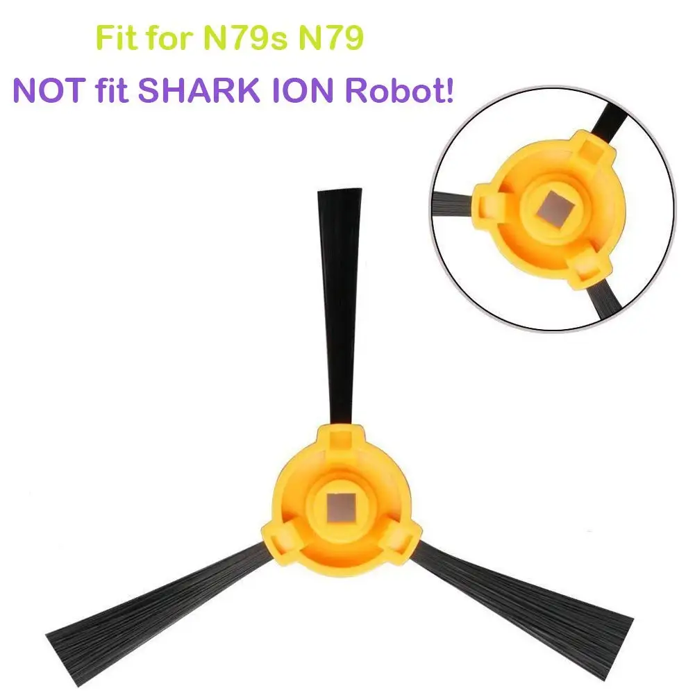 

6PCs Side Brushes Accessories for Shark ion Robot 750 720 700 Vacuum Cleaner Parts Replacement