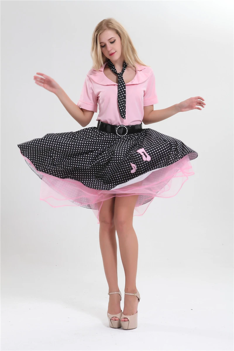 rock and roll fancy dress plus size