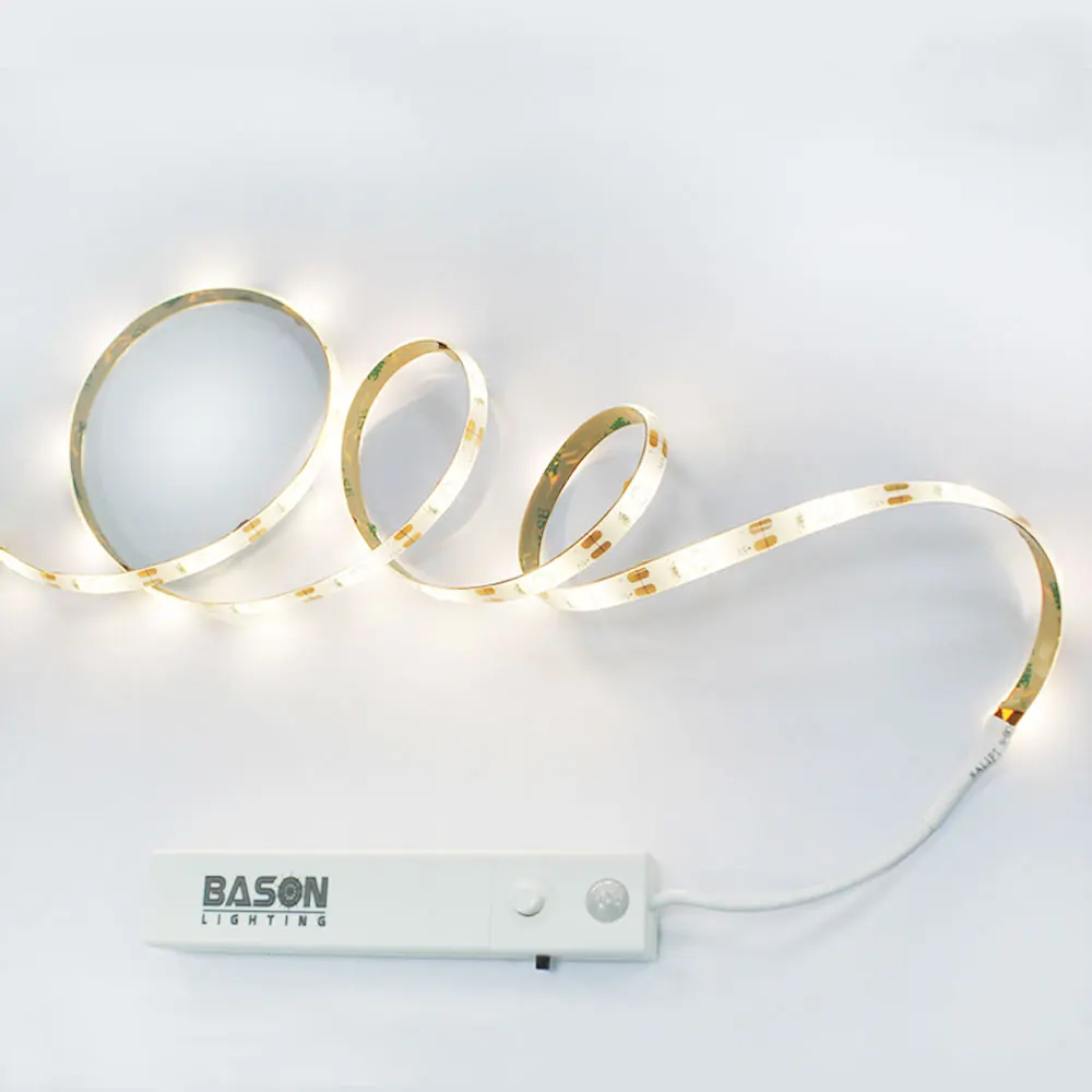 Battery operated motion sensor LED strip light Closet / Night