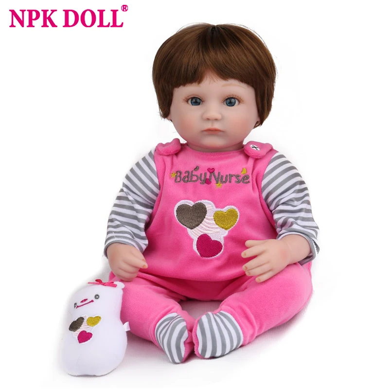 Кукла NPK Reborn Baby 16 дюймов 45 см Реалистичная горячая Распродажа кукла