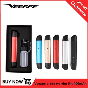 

Clearance E Cigarette Starter Kit 400mah Veeape blade warrior Kit 1.5ml Vape Tank 1.5ohm All in one pen kit vs minifit kit