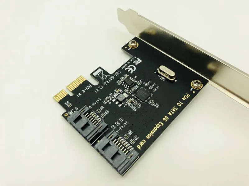 H1111Z добавьте карты PCI E SATA 1X 4X 8X 16X Express к 3 0 2 порта III 6 Гбит/с плата адаптера