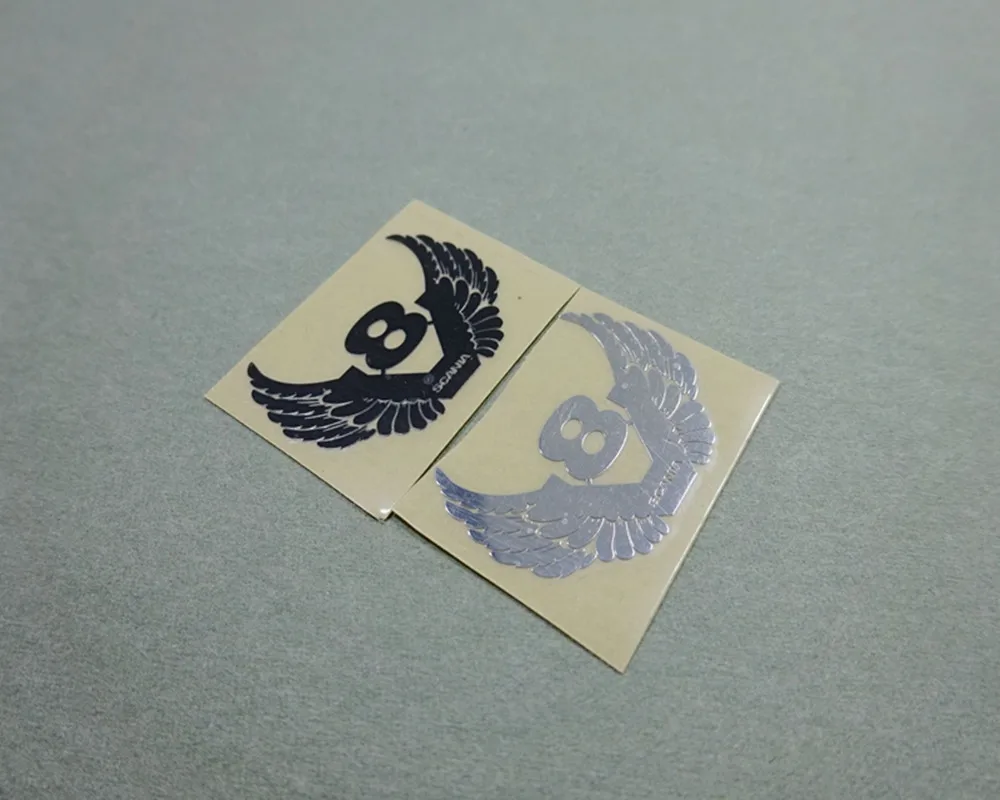 

RC scania truck V8 logo sticker decals for tamiya 1/14th scale rc scania r620 56323 r730 r470 tractor trailer truck