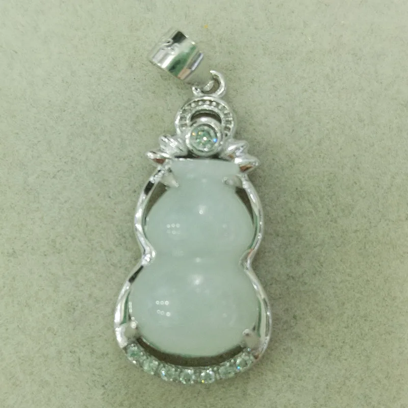 Ювелирные изделия Yu Xin Yuan с инкрустацией натуральным нефритом|fine jewelry|silver pendantsilver