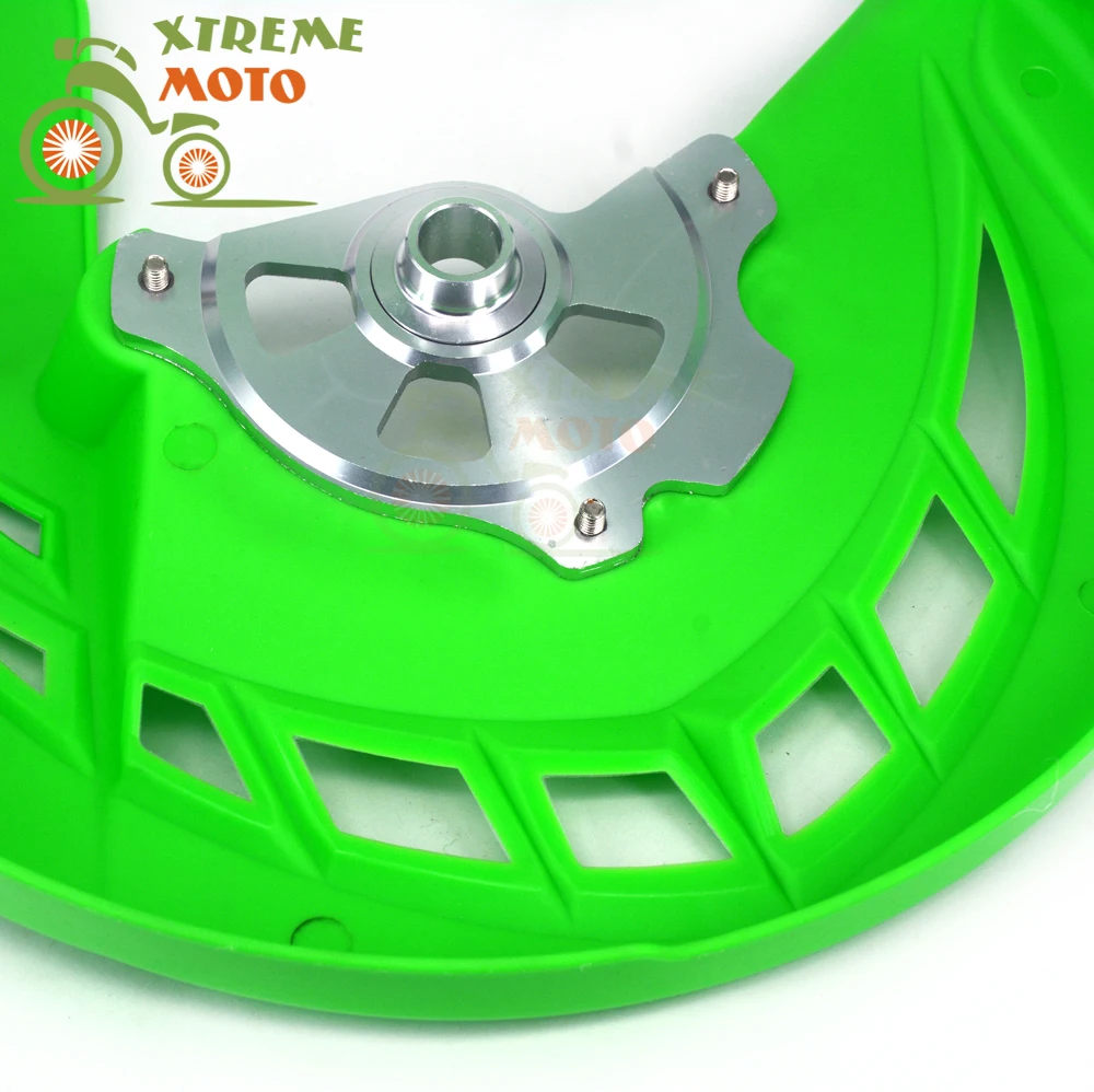 Ротор дисковых передних тормозов Защитная крышка для Kawasaki KLX250 2008 2016 08 09 10 11 12 13 14 15