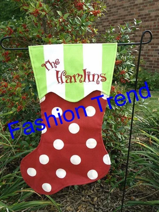 Christmas stocking garden flag-2