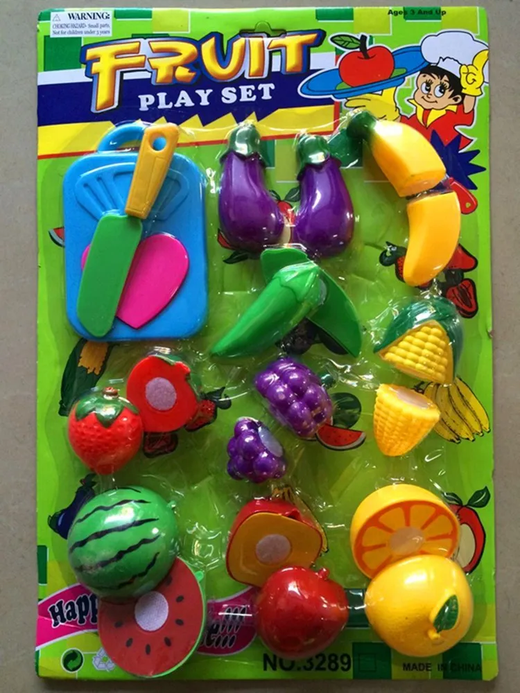Игровой домик, игрушка для получения образования, пластиковые фруктовые наборы зеленых вещей, qieqie, кухонная игрушка, ролевые игры, веселые игрушки для детей, подарок для малышей