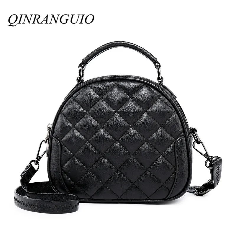 

QINRANGUIO Luxury Handbags Women Bags Designer 2019 New Diamond Lattice Bag Women Crossbody Bags for Women Leather Handbags