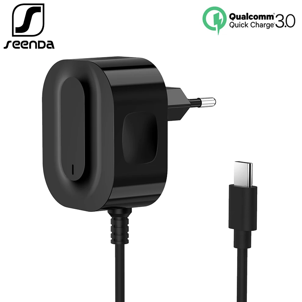 

SeenDa Mobile Phone Quick Charging 3.0 Type C Wall Charger for iPhone X 8 Plus Fast Wall Charger for Samsung Galaxy s8