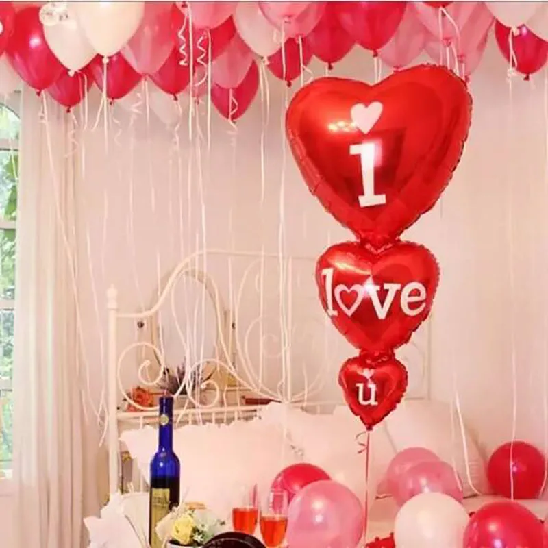 10 шт. красные шары с рубиновым агатом, металлическое красное сердце, красный воздушный шар для свадьбы, юбилея, дня рождения, вечеринки, Декор, воздушные шары
