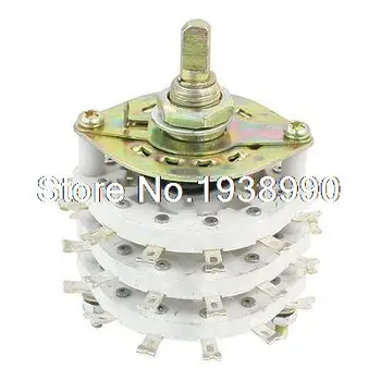

6P5T 6 Pole 5 Position Triple Decks 36Pins Band Channael Rotary Switch