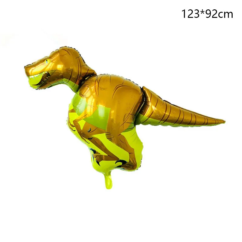 1 pcs Giant Dinosaur foil balloon boys animal balloons childrens dinosaur birthday party jurassic world decorations balloon