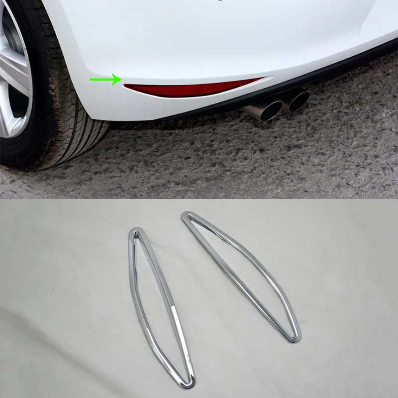 OUBOLUN ABS exterior car parts Car body kits rear foglight cover For VOLKS-WAGEN 2014 Golf 7 OUBOLUN ABS exterior car parts Car body kits rear foglight cover For VOLKS-WAGEN 2014 Golf 7