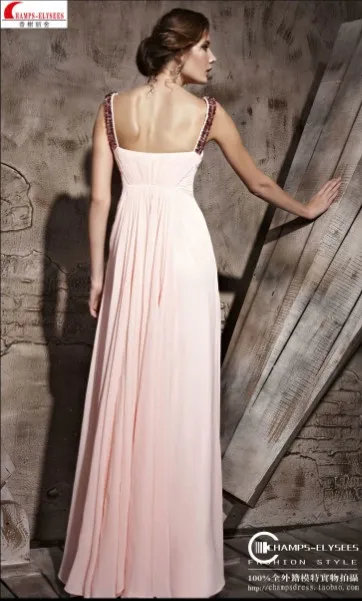 Новая мода платья партии невесты повседневная розовый длина пола платье вечернее платье кристалл Выпускные Платья