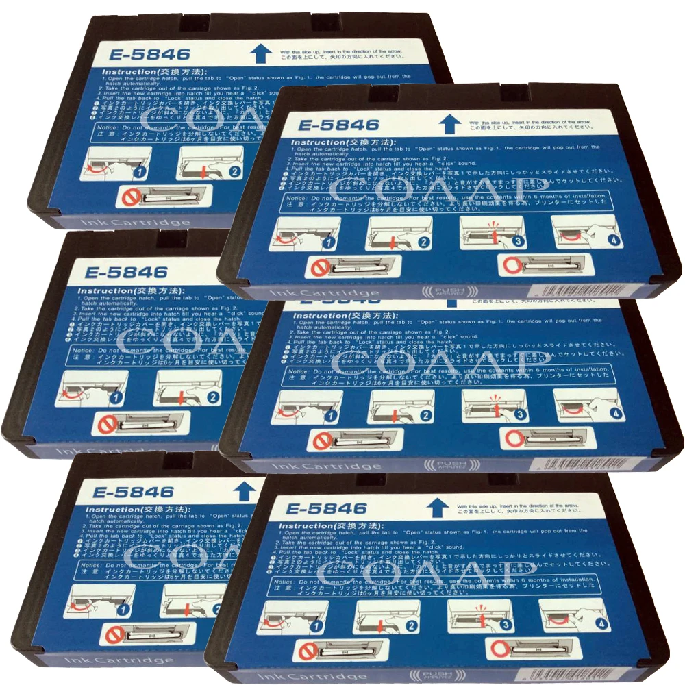 Совместимый чернильный картридж для EPSON 5846 PictureMate PM 200 225 240 260 280 290 300 струйный