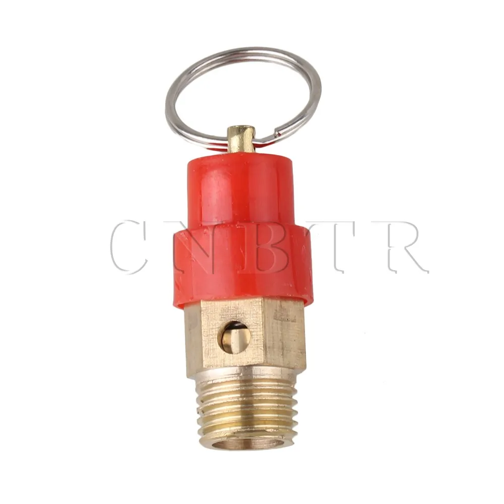 CNBTR 1/4" 8Kg Pull to Release Air Compressor Safety Valve Pressure