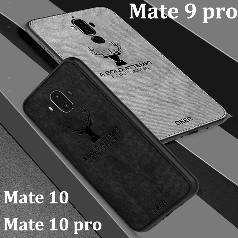 Для Huawei Mate10 mate10 чехол для Mate 10 pro Мягкий защитный телефона задняя крышка ткань +