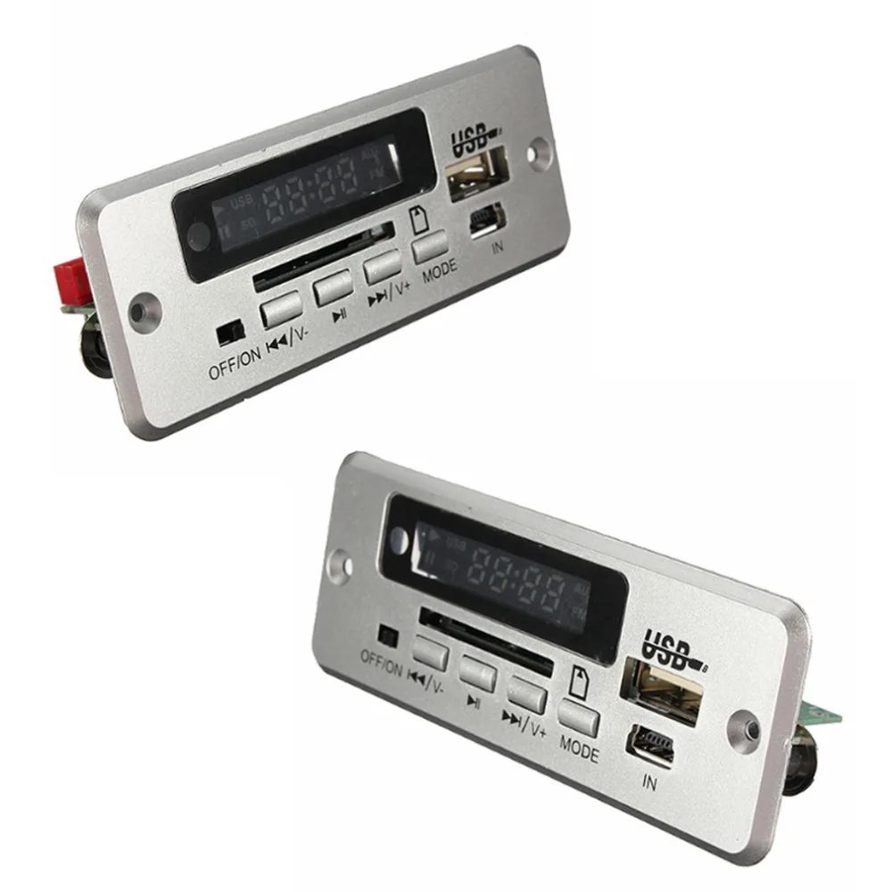Супер цифровой аудио без потерь WAV декодер плата MP3 плеер FM радио 6 12 В|decoder board|decoder