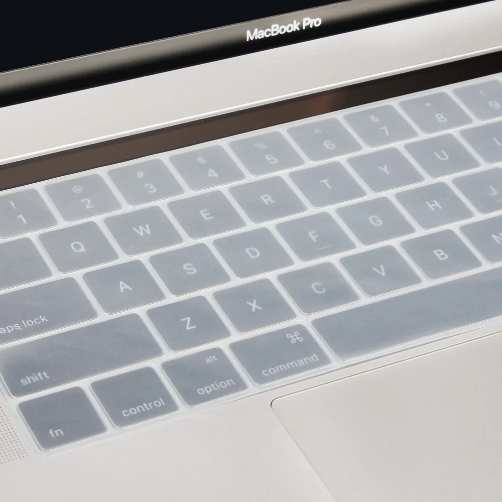 Американские английские крышки для ключей, мягкие силиконовые резиновые крышки для клавиатуры для Macbook Pro 13 15 Touch Bar A1706 A1989 A1707 A1990