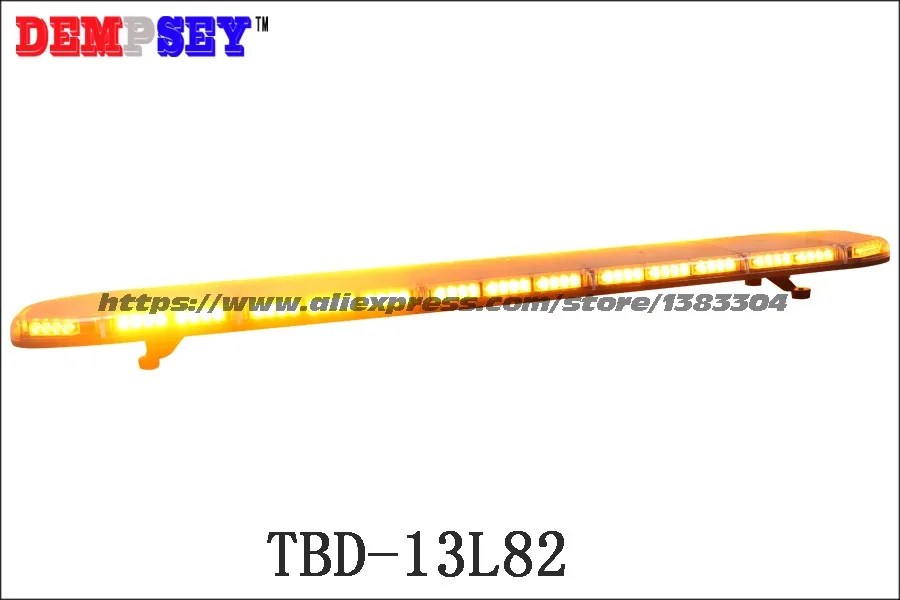 Excellent TBD-13L83 High quality super bright 1.8M LED Blue lightbar,Car Roof Flash Strobe lightbar,Police/Ambulance/emergency lightbar 3