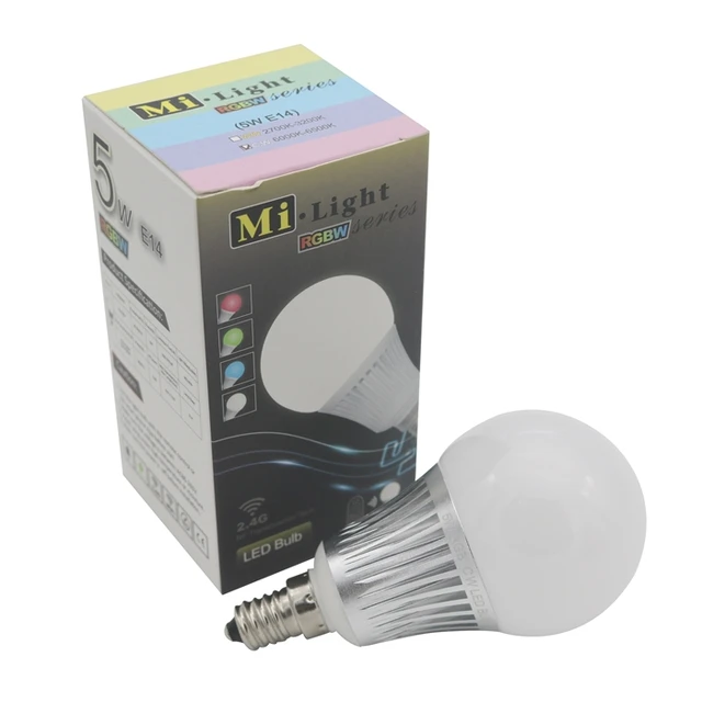 new RGB Mi.Light Dimmable E27 E14 GU10 5W 6W 8W 9W Smart LED Bulb Lamp Spot Light _ - AliExpress