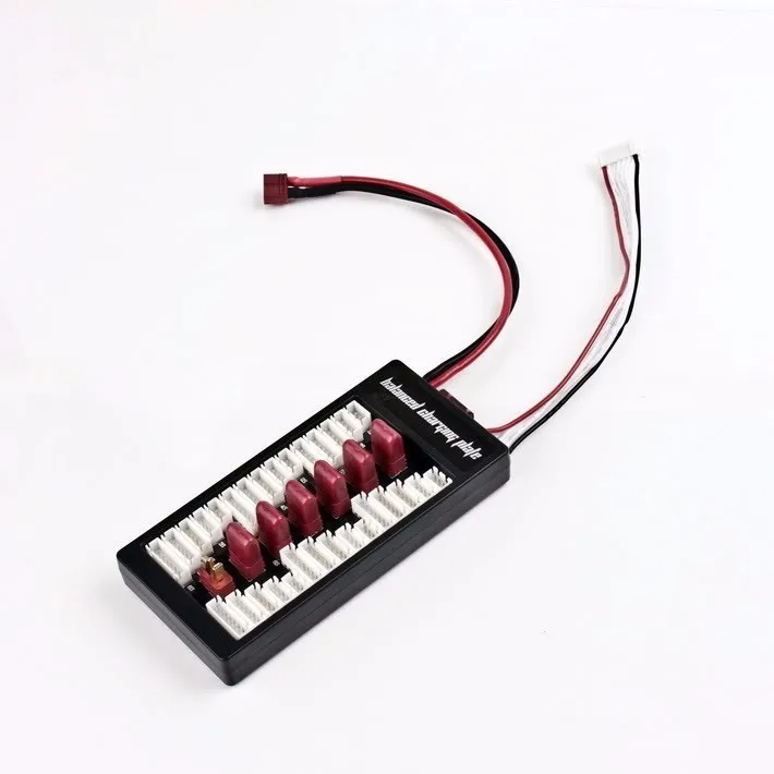 

2s 3s 6S Lipo Battery Parallel Charging Board Plate Adapter XT60 Charge Board Optional T-plug Connector For Imax B6 B6AC Charger
