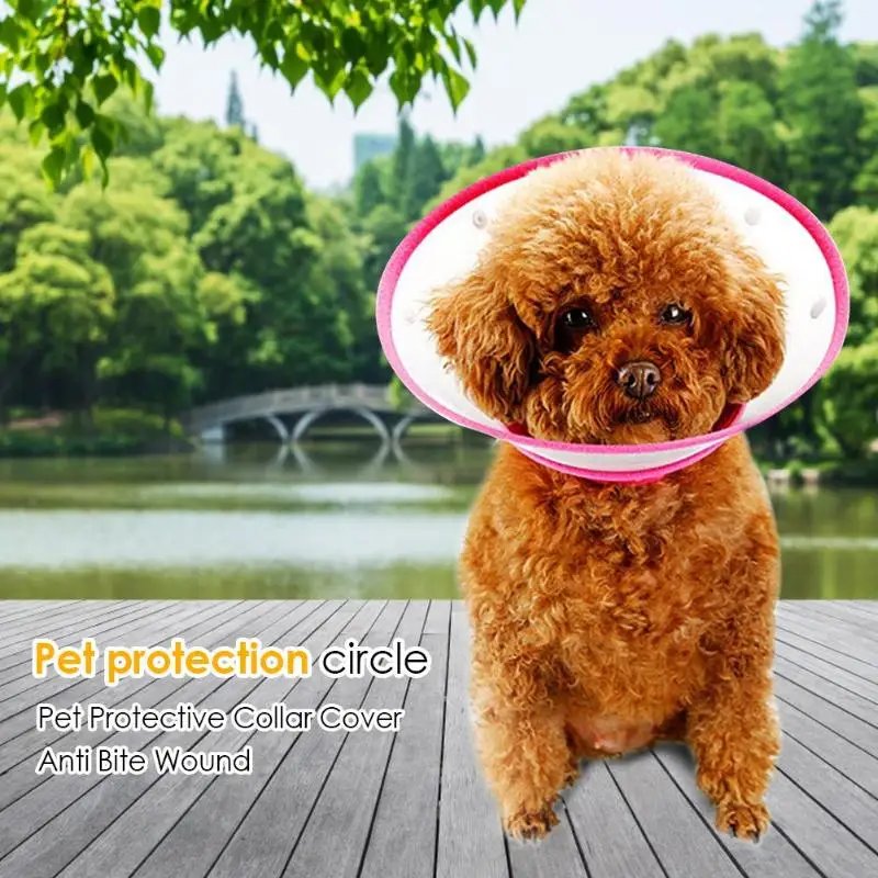 Dog Cat Wound Recovery Cover Pet Anti-Bite Lick Medical Circle Cone Collar Anti-Scratch Neck Ring Pets Product