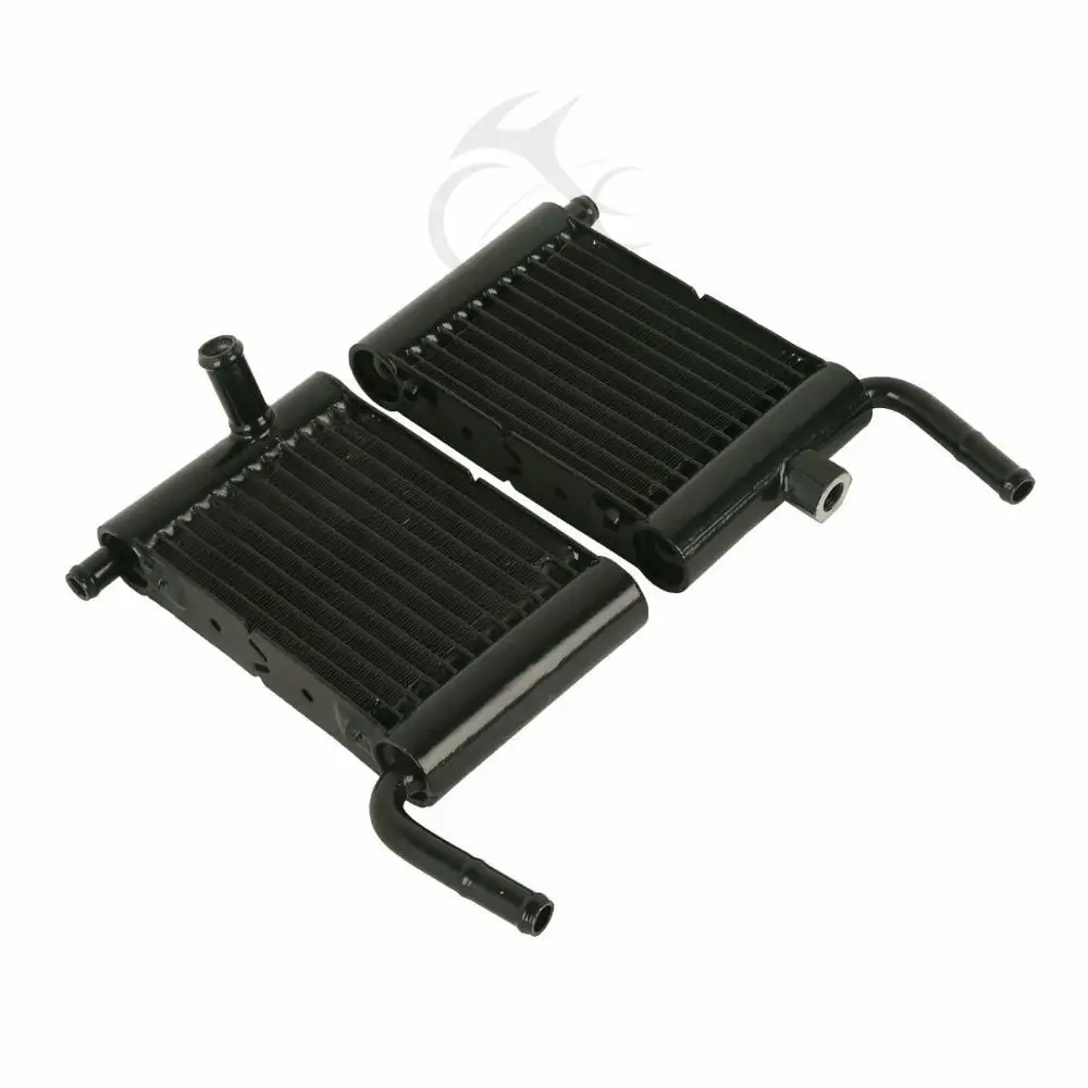 

Motorcycle L&R Lower Vented Fairing Radiator Cooler For Harley Touring Twin Cam FLHT FLTR 2014-2018 17 16 Road King Glide