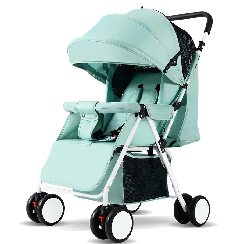 

Baby Convenience Stroller Light Can Sit Folding 0/1-3 Year Mini- Four Wheel Baby Strollers