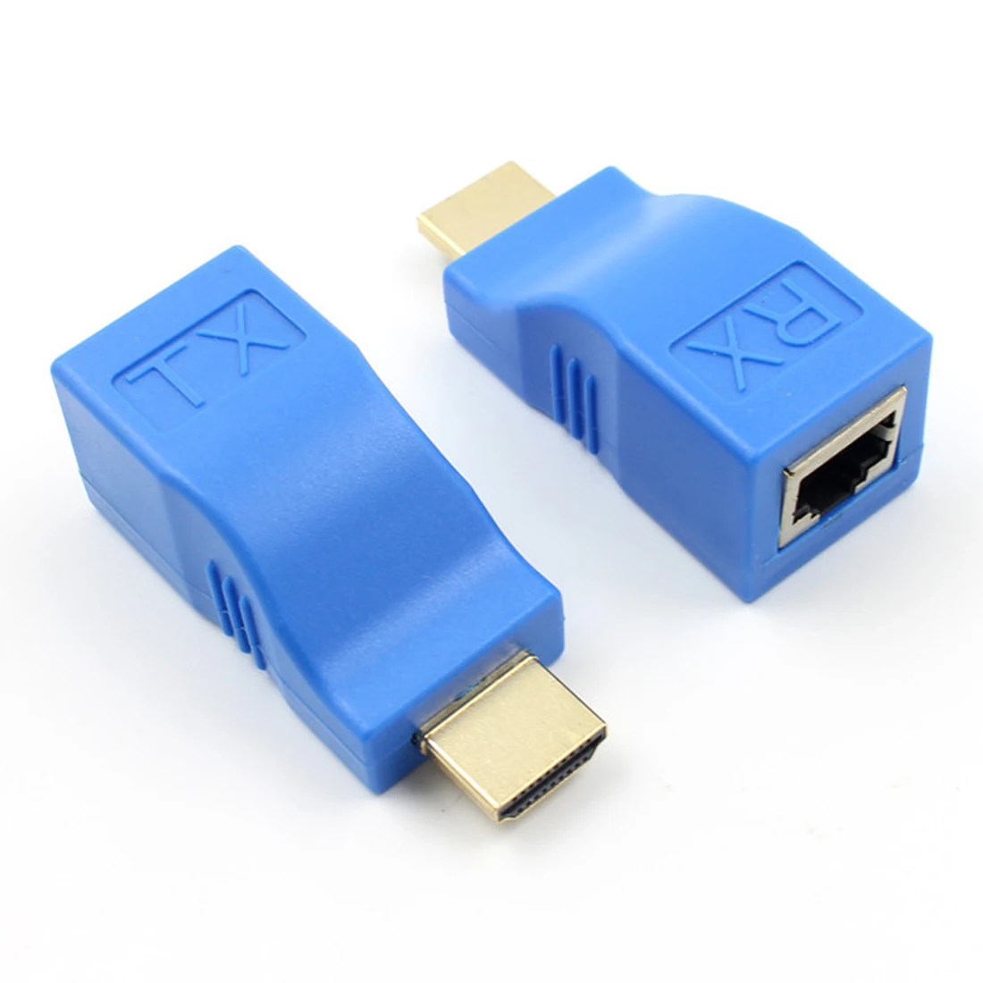 Горячая продажа 2 шт. (1 пара) 30 М 1080P HDMI удлинитель передатчик к RJ45 по Cat 5e/6 сетевой
