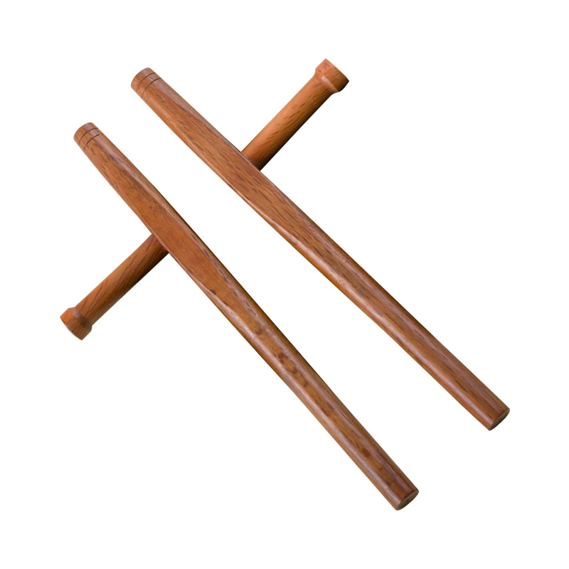 1 пара) классическое оружие Tonfa из дерева Двойной двойной поворот циклобаланопсис