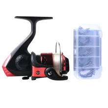 Рыболовная катушка 50 шт. Crank Hook набор легкие гладкие литья 5,2: 1 спиннинговые Рыболовные катушки YS-BUY