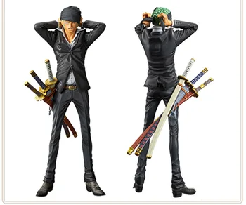 

26CM Japanese classic anime figure one piece Roronoa Zoro KOA action figure collectible model toys for boys