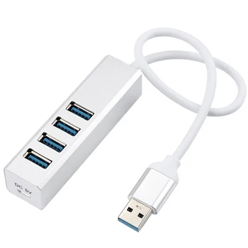 

Aluminum USB 3.0 HUB USB-C Type-C Adapter with Micro USB Power Interface for MacBook Laptop Tablet Computer USB HUB Accessories