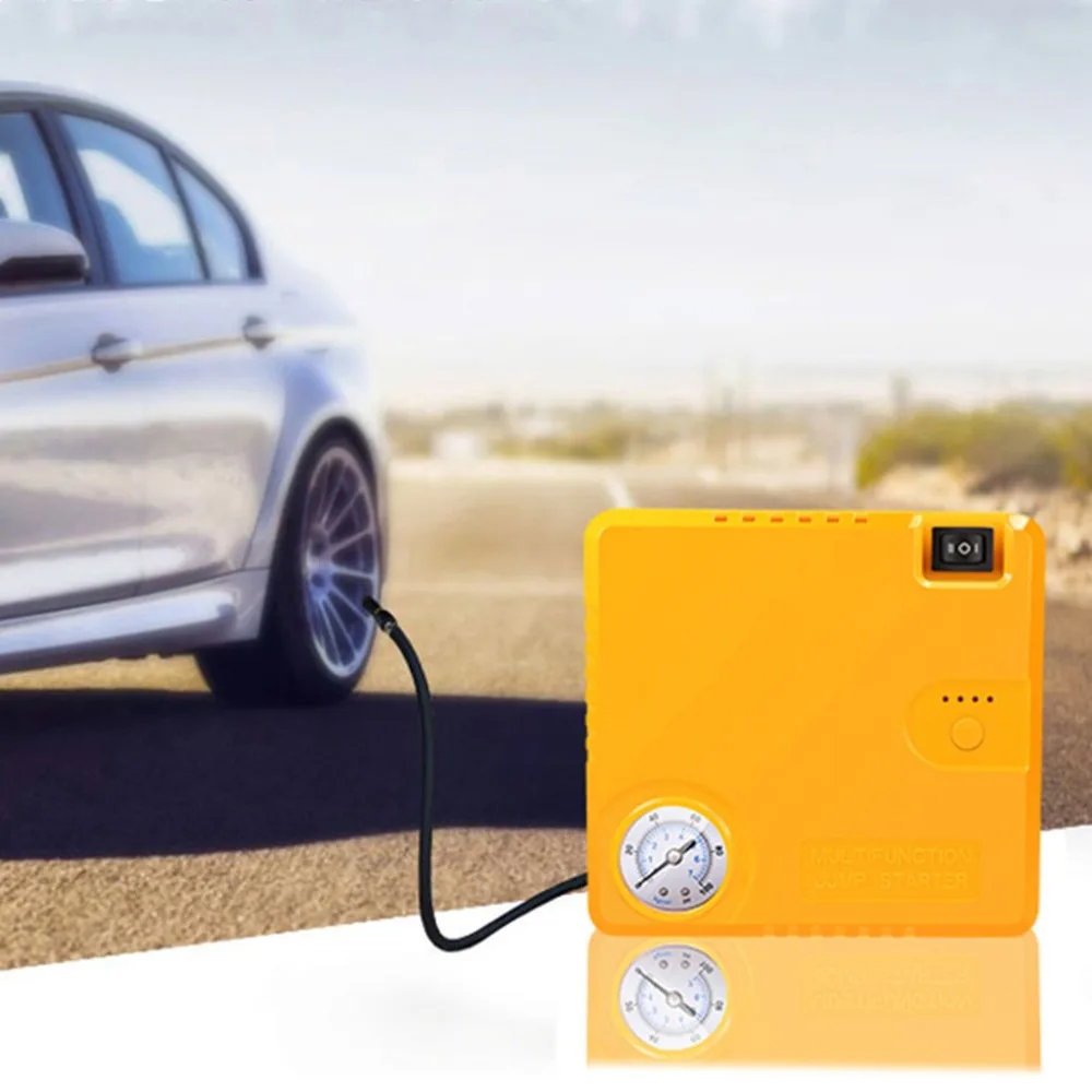 

TM16B 16800mAh Car Starting Device Power Bank Car Charger Booster Emergency Battery Quick Starter Electric Inflatable Pump