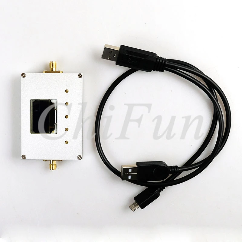 

Spectrum analyzer with RF source handheld simple spectrum analyzer 10-6000MHz power meter Smart Frequency Spectrometer
