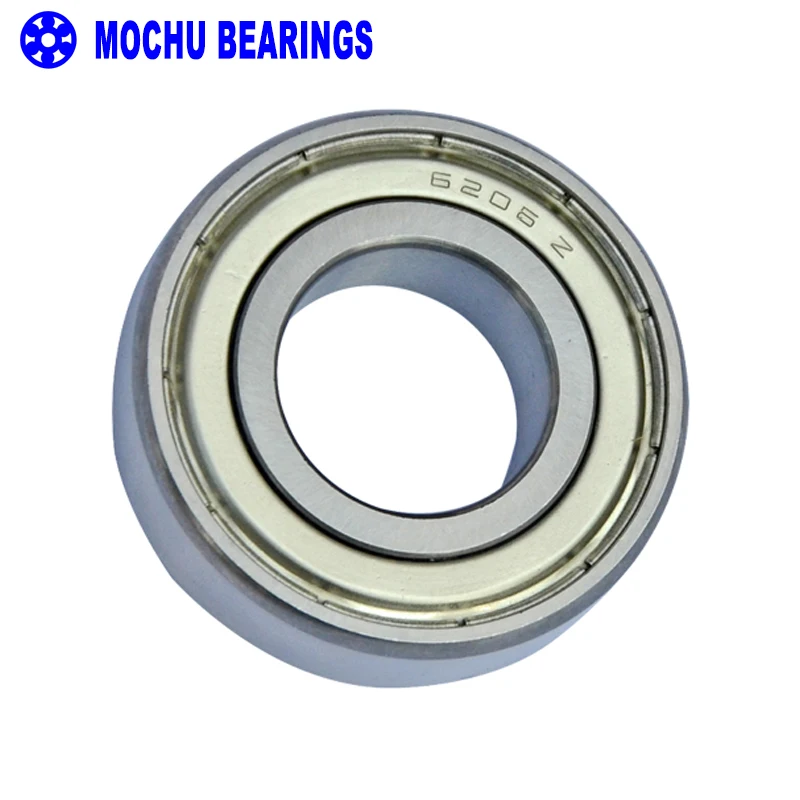 

2pcs bearing 6206 6206Z 6206ZZ 6206-2Z 30x62x16 MOCHU Shielded Deep groove ball bearings Single row High Quality bearings