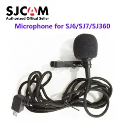 Оригинальные аксессуары для SJCAM внешний микрофон Микрофон для SJCAM SJ6 Легенда/SJ7 Star/SJ360 спортивные Камера