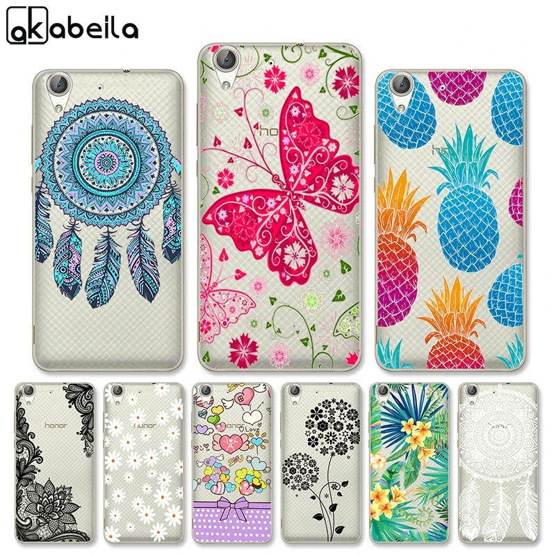 

For Huawei Y6 II Phone Case Clear Back Cover Huawei Y6 2 Case Honor Holly 3 CAM-L21 CAM-L32 CAM-L03 CAM-L23 Honor 5A Play Shell