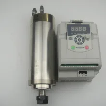 ER20 2.2KW водяное охлаждение cnc фрезерного шпинделя 24000 об/мин+ 1 шт 2.2KW частотно-регулируемым приводом инвертор
