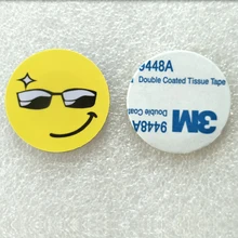 Диаметр 30 мм CUID карты анти-металлический телефон анти-магнитные наклейки пассивная радиочастотная метка рчид 100 шт/партия