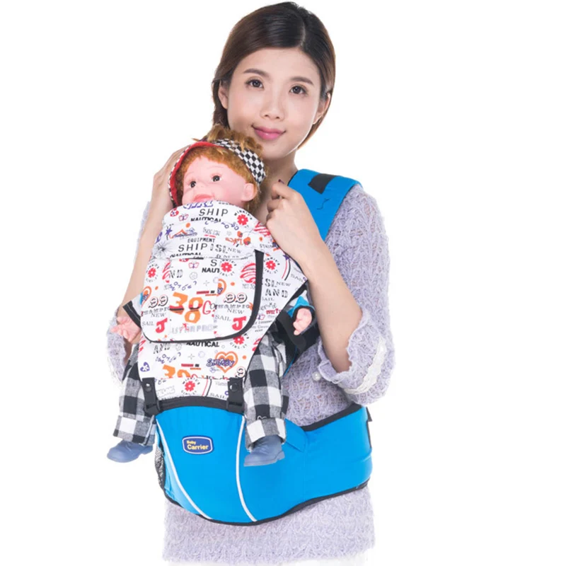 Baby Carrier 0-36 Month 360 Hip Seat Breathable Baby Sling Multifunction Infant Front Facing Back Toddler Carrying Pocket BB3068 (5)