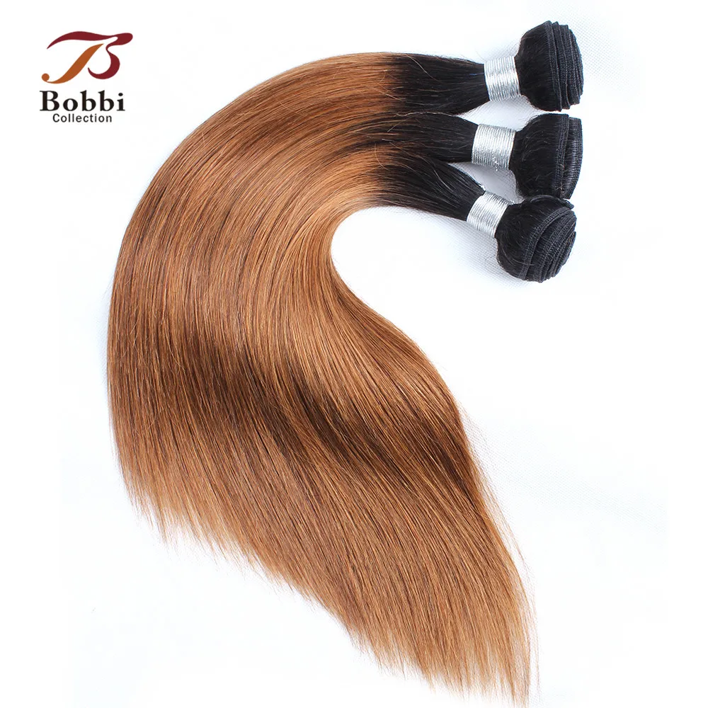 Feixes de Cabelo Em Linha Reta Não-Humano de Remy cabelo Tecer