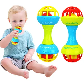 

Develop Baby Intelligence Plastic Rattles Hand Bell Funny Educational Toys Birthday Gifts @ NSV775