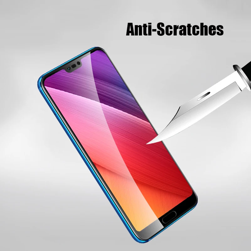 MAKAVO-For-Huawei-Honor-10-Tempered-Glass-2-5D-Full-Cover-Screen-Protector-Armor-Film-For